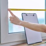 Okno pomiarowe dla kobiet z usługą krawiecką na taśmie pomiarowej