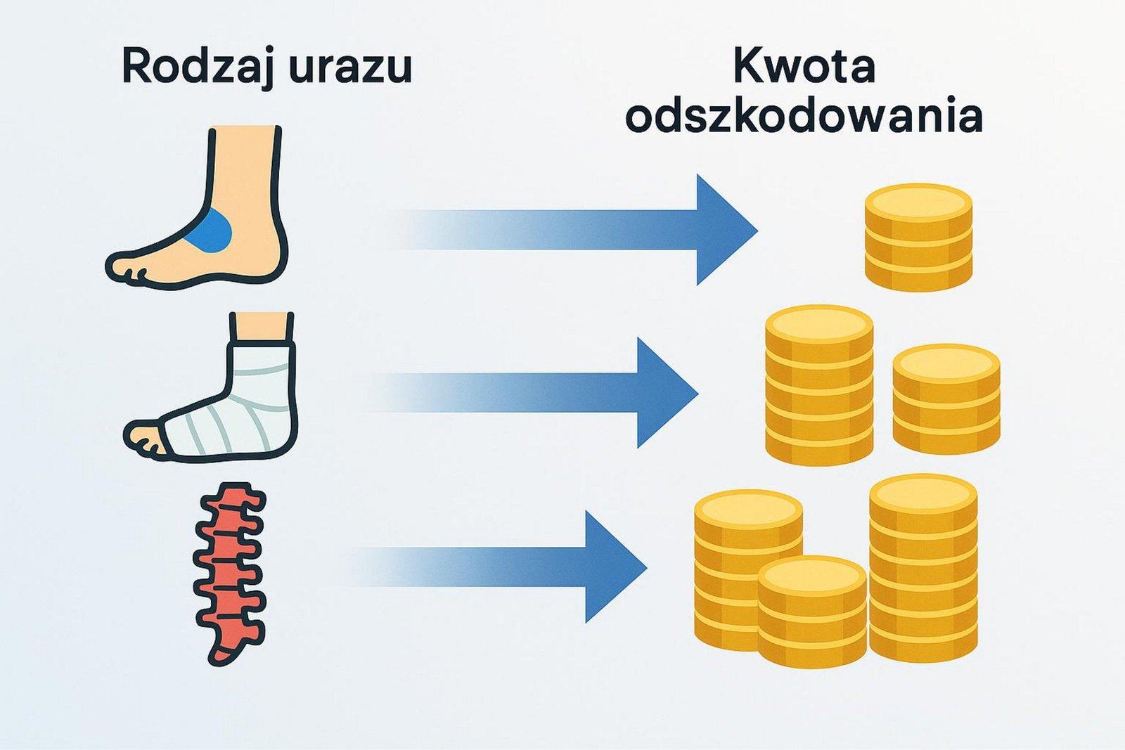 Urazy a odszkodowanie